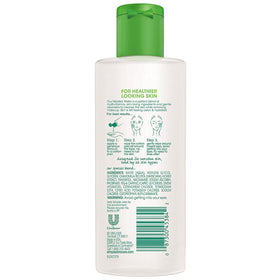 Simple micellar application on cotton pad demonstrating quick hydration benefit