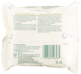 Simple micellar wipes texture closeup soft fabric and fluid showing gentle hydration benefits