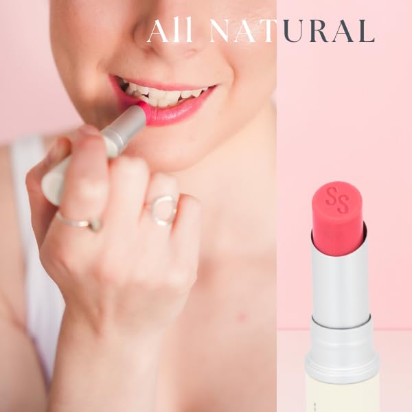 Simple Sophistication open tube revealing smooth balm surface for effortless glide