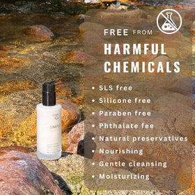 Simple Sophistication ingredients display with tallow, honey, argan for nourishing benefit