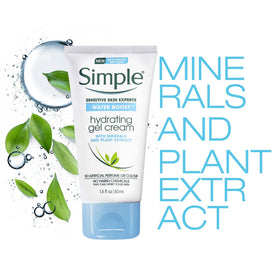 Close-up of minerals and plant extract signifying Simple Water Boost nourishment