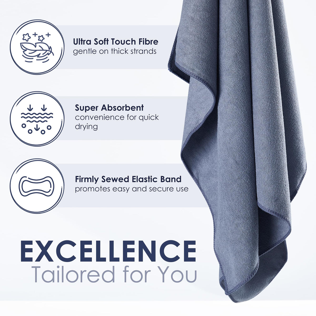SimpleField elastic loop detail demonstrating secure fit and comfort