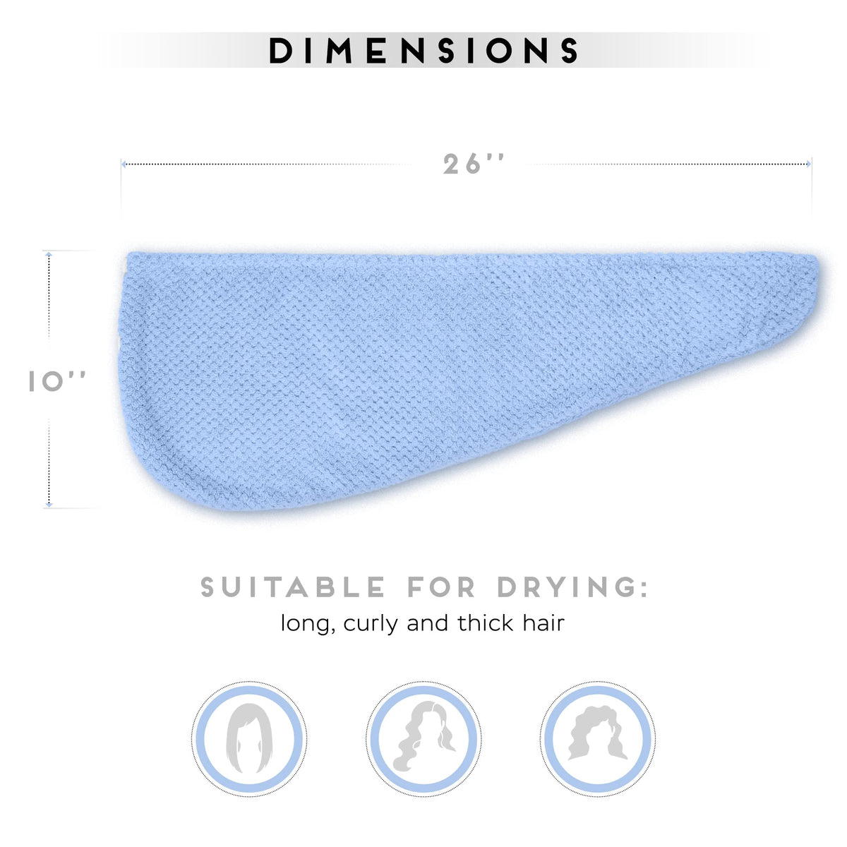 SimpleField flat lay with ruler showing 26 x 10 inch size for easy fit