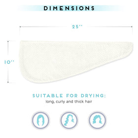 SimpleField towel laid next to ruler showing size and fit benefit