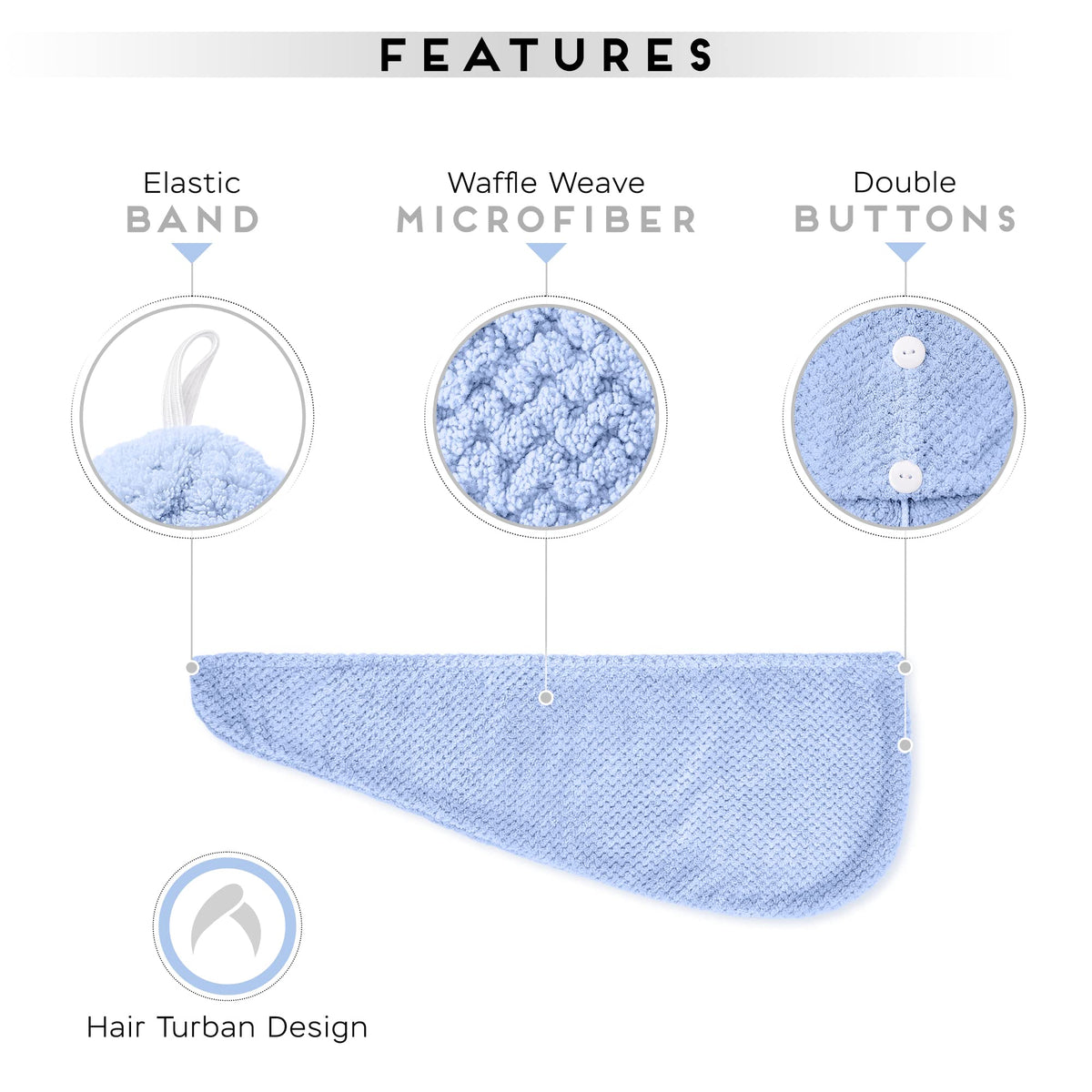 SimpleField shown on model with short hair demonstrating secure hold and comfort