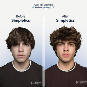 Simpletics label closeup highlighting ingredient simplicity and clean formulation benefits