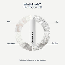 Simpletics jar inside a travel bag illustrating on‑the‑go refreshes and convenience