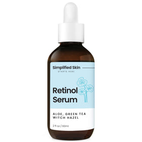 Simplified Skin front bottle image showing sleek packaging and clear label benefits
