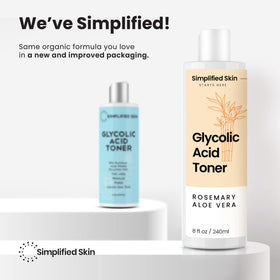 Simplified Skin application underarm demonstrating multiuse odor-control and clarity