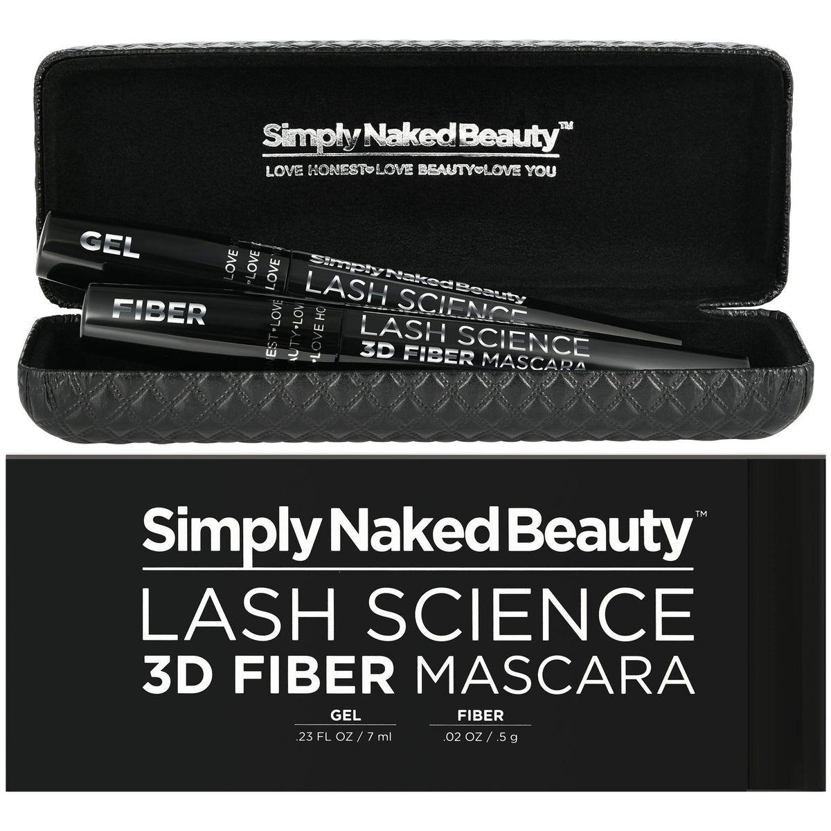 Simply Naked Beauty lifestyle evening look lashes framed with dramatic definition