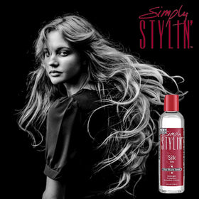 Simply Stylin' on wig strands restoring luster and preventing tangles