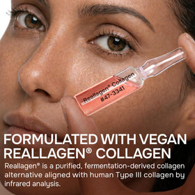 SimplyVital demonstrated on dry skin massage to dissolve makeup, gentle cleaning benefit