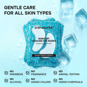 SimplyVital ingredients flatlay with retinol and hyaluronic acid highlighting formula