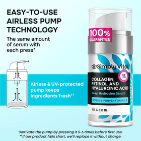 SimplyVital used on neck and décolleté illustrating coverage benefit