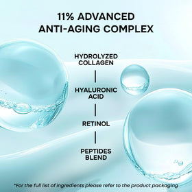 SimplyVital serum texture close-up highlighting lightweight hydration