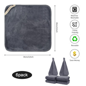 SINLAND close-up microfiber texture showing fine fibers for gentle cleansing
