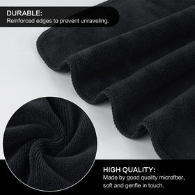 SINLAND flat lay of a single 12x12 cloth useful for travel