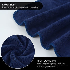 SINLAND washed cloths stacked showing lasting softness after laundering