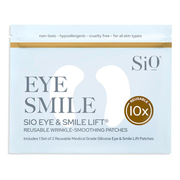 SiO front packaging showing product and included patches for quick identification and convenience
