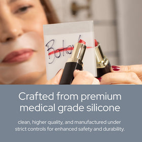 SiO Super LipLift label and ingredients view showing medical-grade silicone