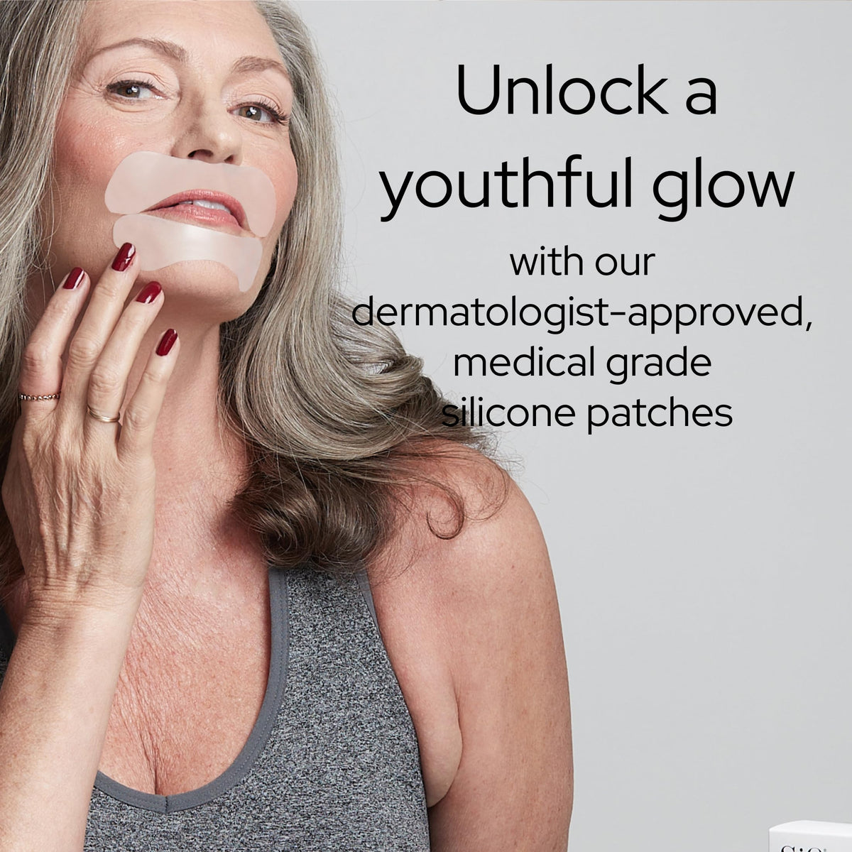 SiO Super LipLift texture detail of silicone illustrating gentle compression