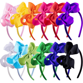 SIQUK front view showing all 12 colorful headbands for easy outfit matching
