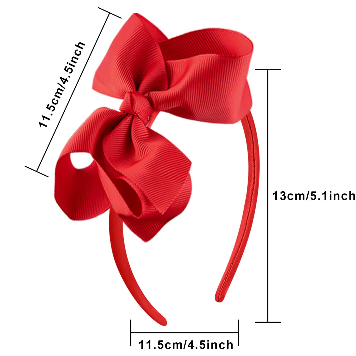 SIQUK close-up of grosgrain bow texture highlighting durable ribbon finish