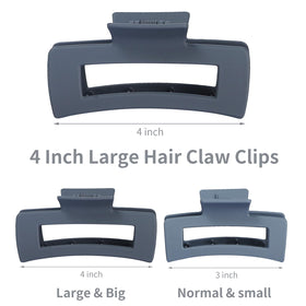 Sisiaipu clip securing thick curly hair, keeps style in place
