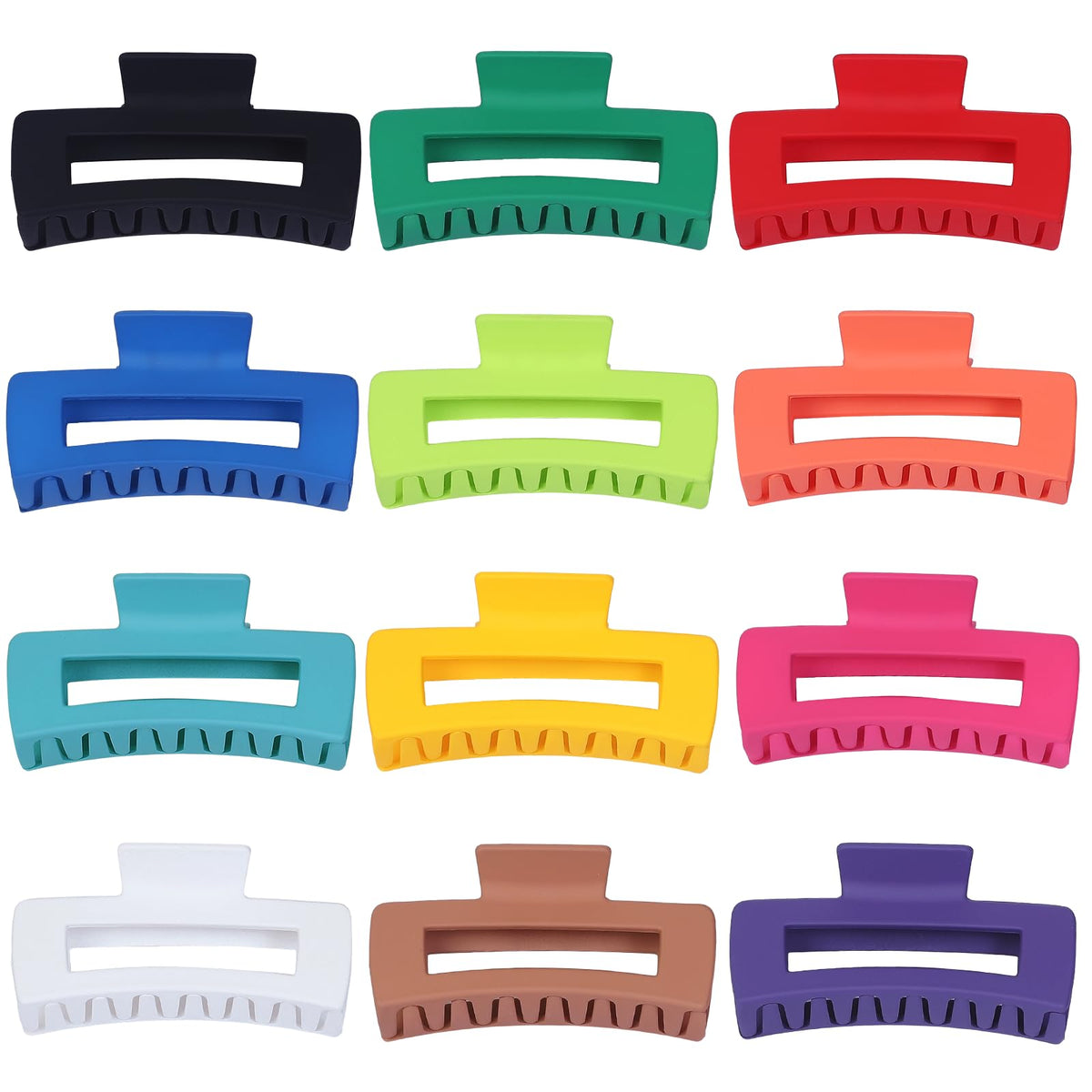 Sisiaipu flat lay showing all 12 colors to match outfits and styling choices