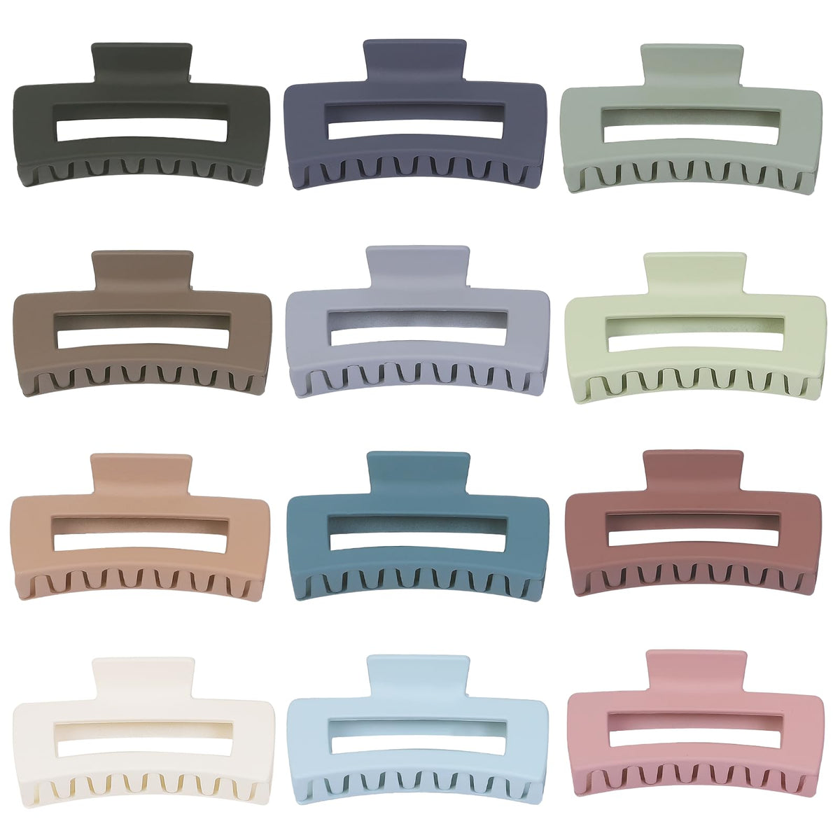 Sisiaipu twelve-color array laid flat showing outfit-matching versatility benefit