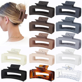 Sisiaipu front-packaging showing 12 neutral clips and neat arrangement benefit versatility