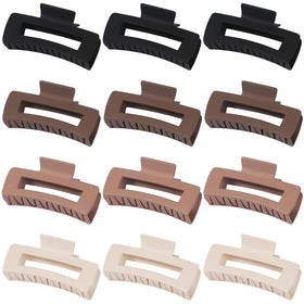 Sisiaipu twelve clips spread out showing color options and bulk convenience