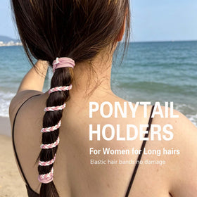 SISYOUP hair ties packed in gym bag ready for workouts, travel convenience