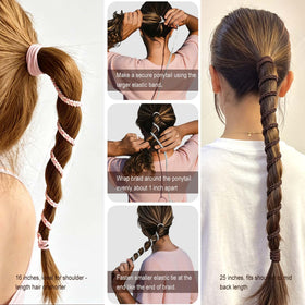 SISYOUP tie holding hair securely during a run for confident movement