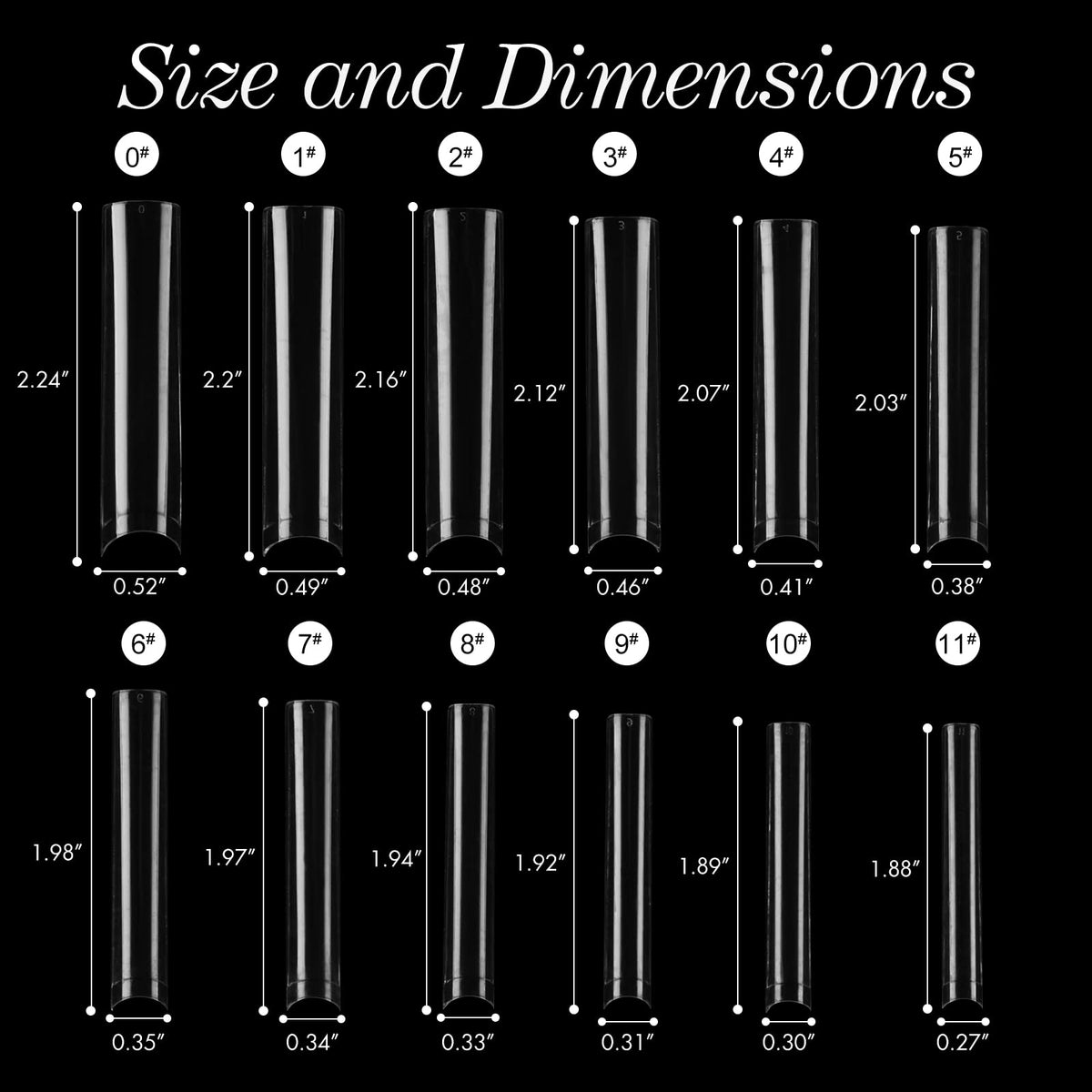 SITELENABY size grid with 12 compartments for quick selection benefit