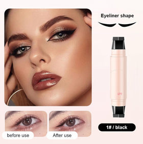SIVSEA used as eyebrow and lip liner illustrating multiuse convenience for travel