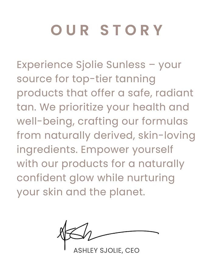 SJOLIE SUNLESS bottle on vanity conveying quick-dry luxury and salon-ready finish