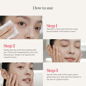 SK-II clear lotion in bathroom lifestyle setting illustrating routine use and boosted absorption