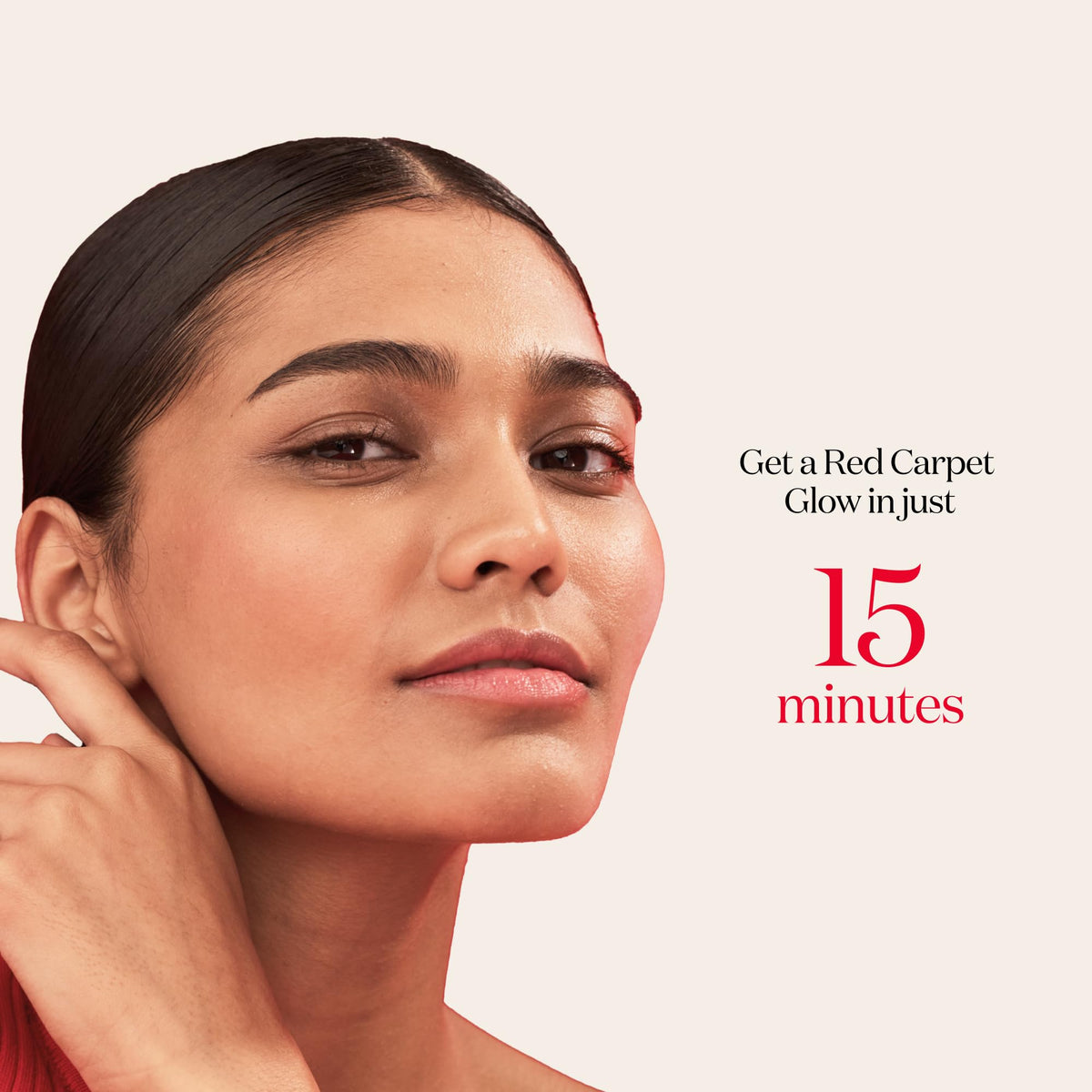 SK-II mask in hand to display true size and travel ease