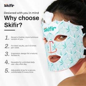 skifir size scale hand hold displaying lightweight, travel-friendly design