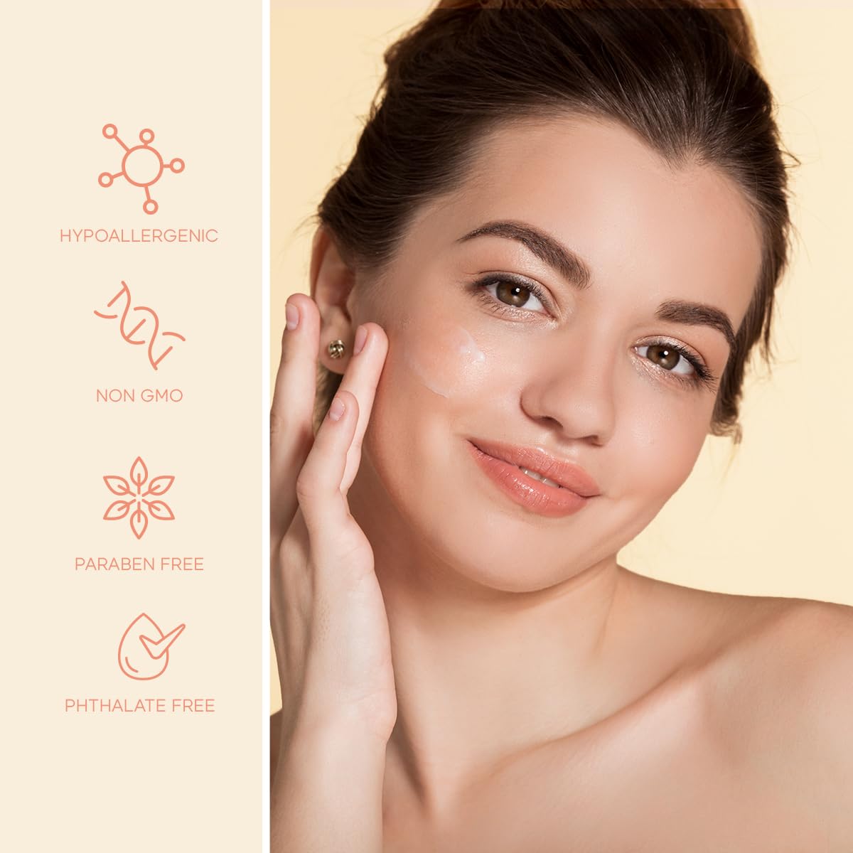 Skin 2.0 applied at night beside moisturizer, illustrates layering and routine benefit