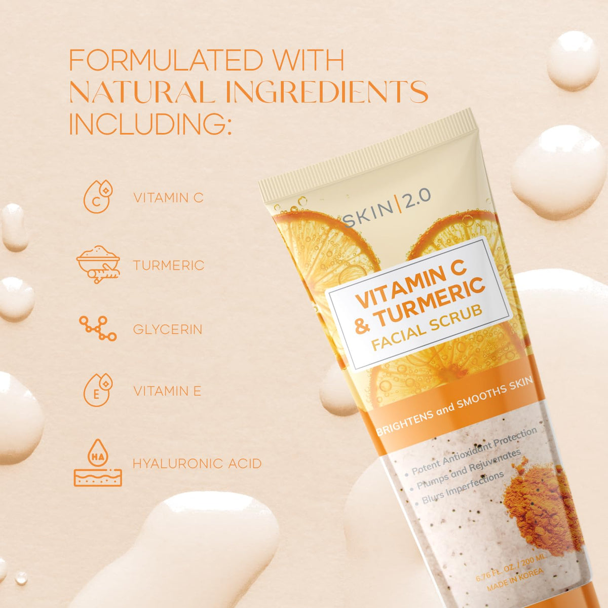 Skin 2.0 on bathroom shelf in lifestyle scene for daily skincare routine