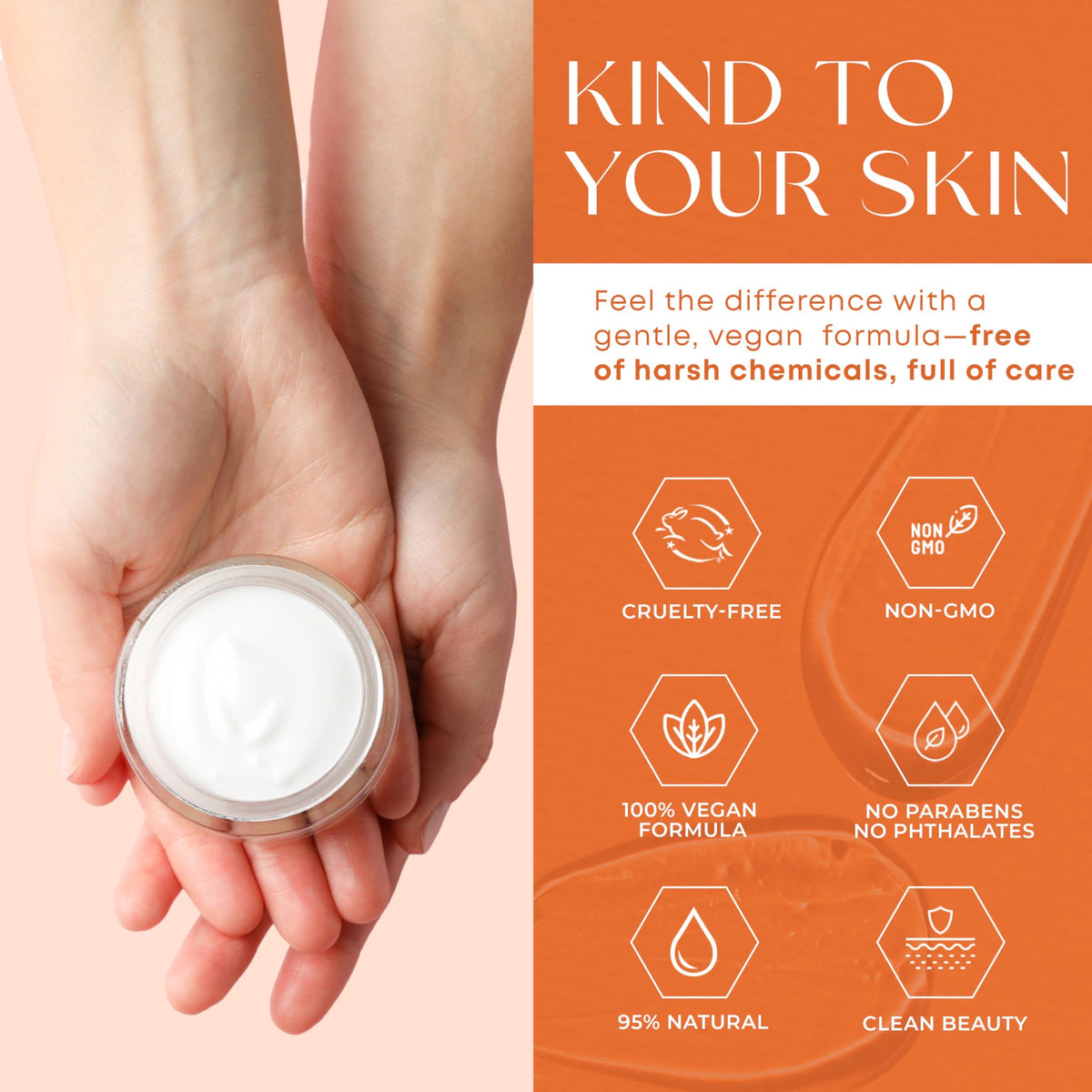Skin 2.0 ingredient label close-up highlighting vitamin C and collagen
