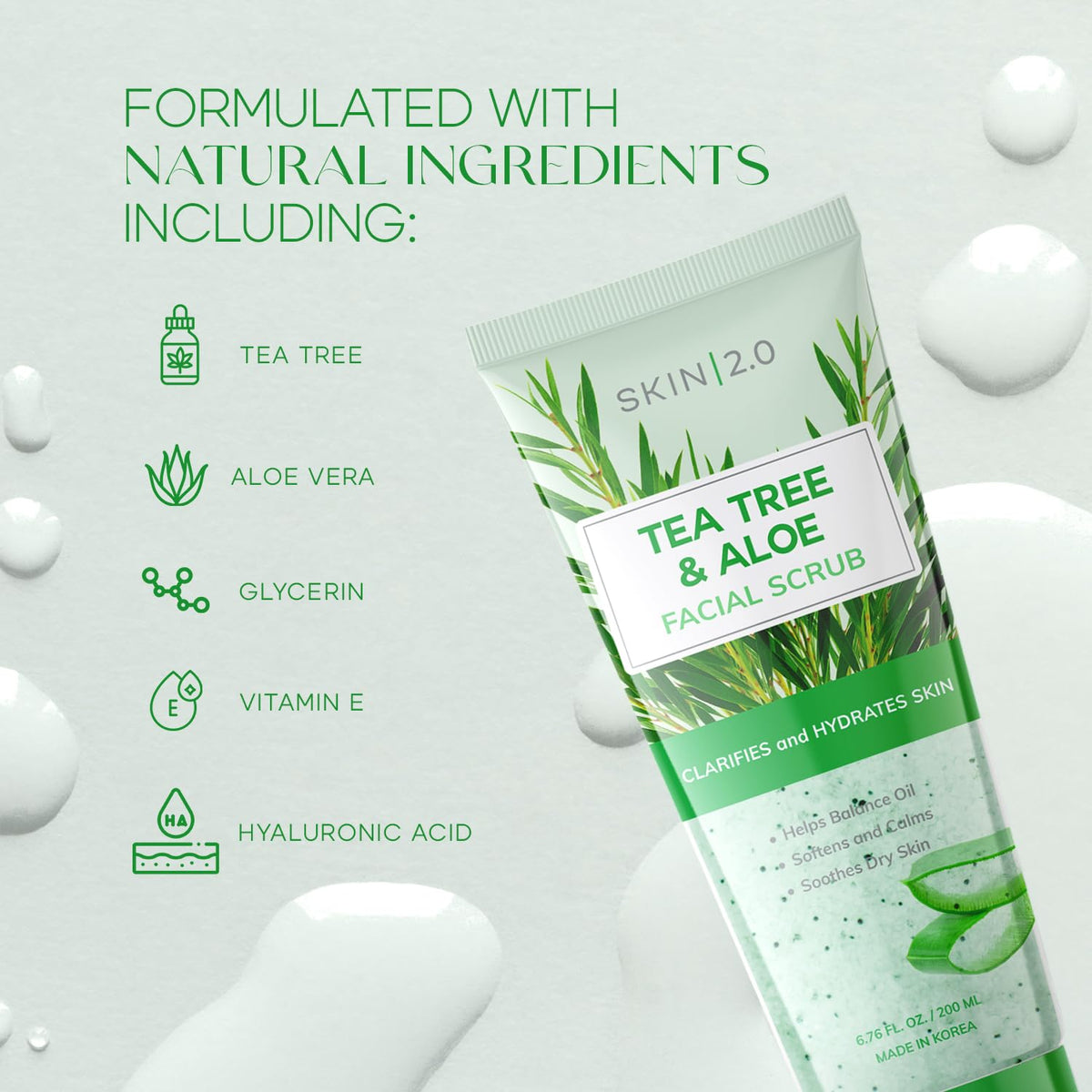 Skin 2.0 on bathroom vanity lifestyle shot for routine appeal