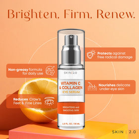 Skin 2.0 packaging label close-up highlighting ingredients and clean formula