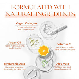 Skin 2.0 serum applied on hand demonstrating lightweight hydration benefit