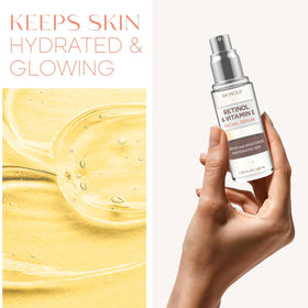 Skin 2.0 before and after texture comparison, visualizing refined skin surface