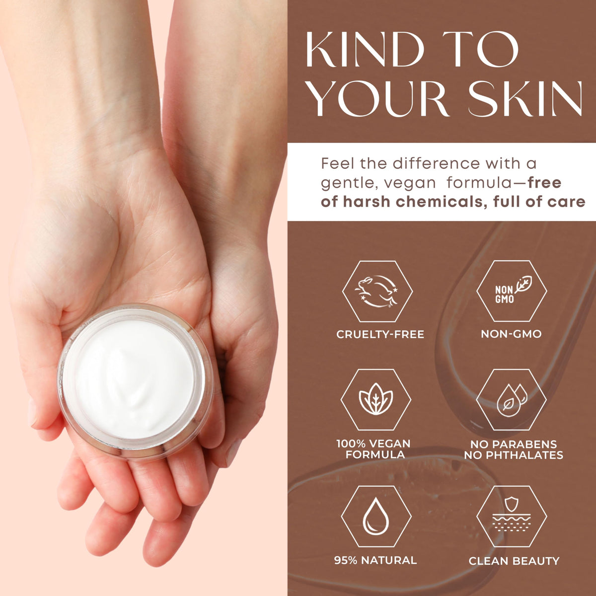 Skin 2.0 beside common items for size comparison and travel-friendly benefit