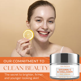 Skin 2.0 cream texture close-up showing smooth hydration and lightweight feel
