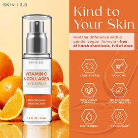 Skin 2.0 close-up texture view showing lightweight, fast-absorbing formula